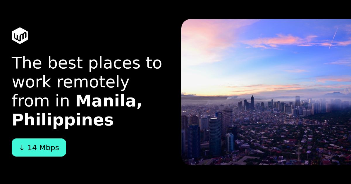 5 Best Places to Work From in Manila Workmode